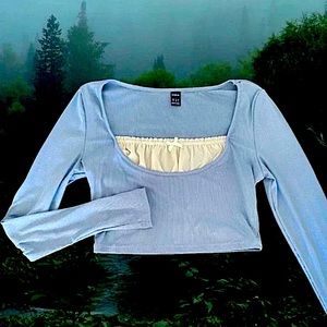 Milkmaid long sleeve top